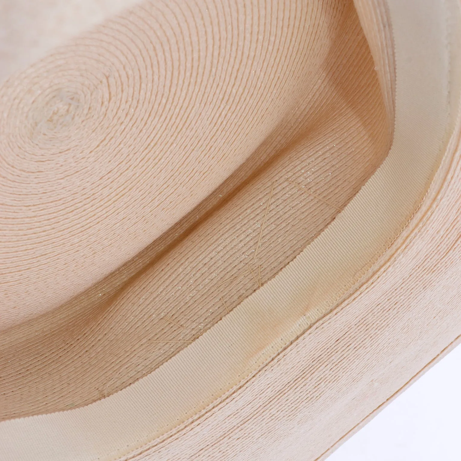 1980s Frank Olive Vintage Cream Straw Hat w Satin Rose Flowers