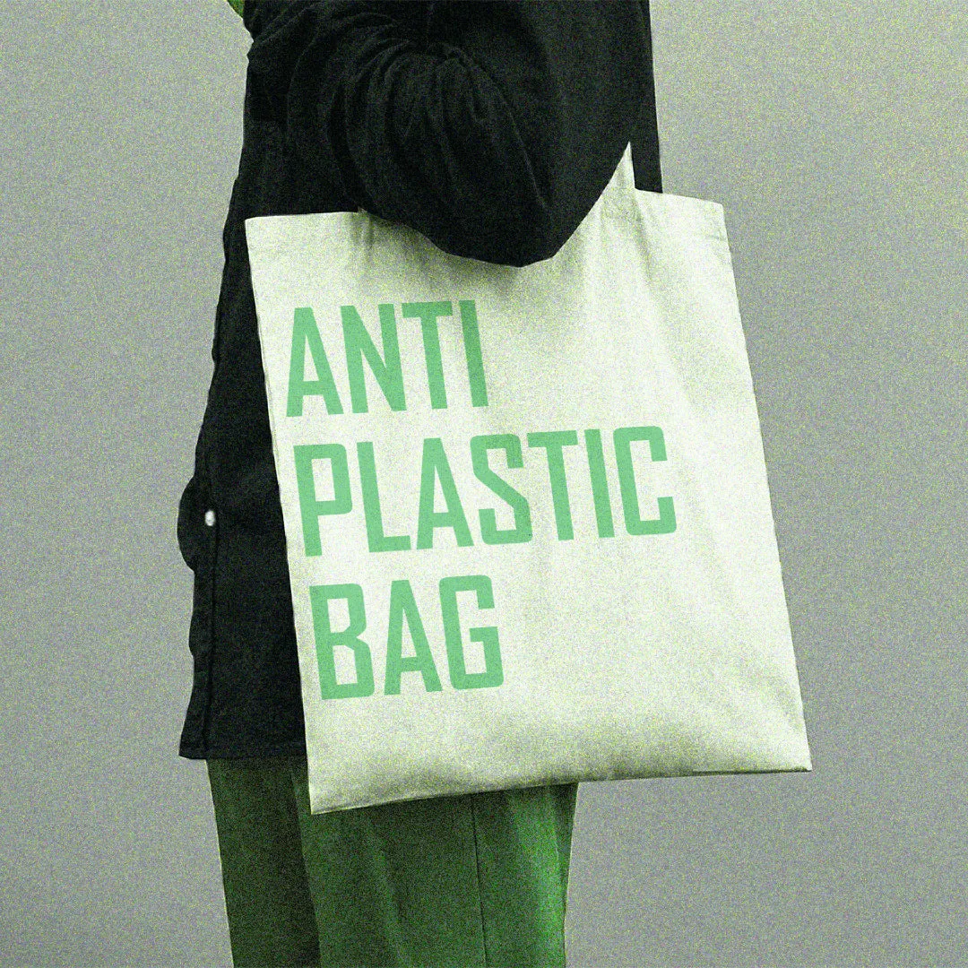 Anti Plastic! Tote Bag