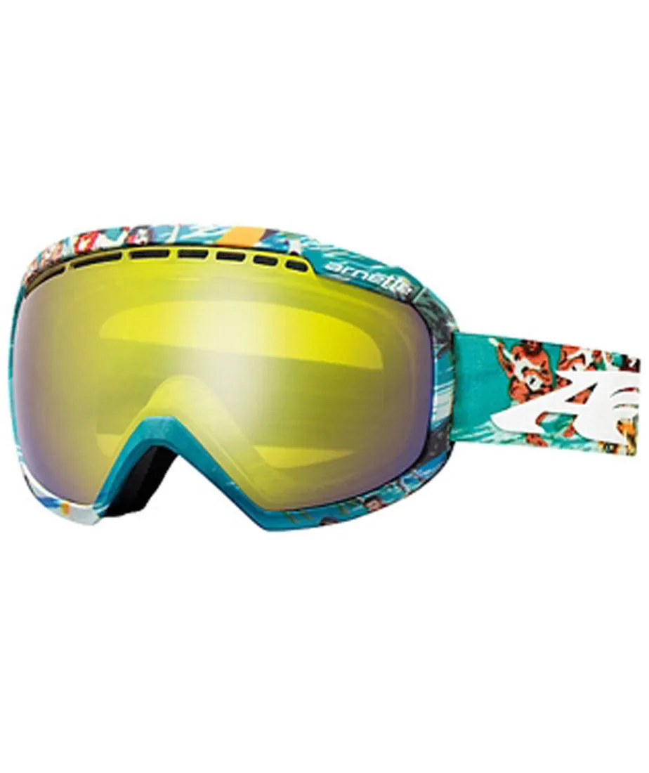 Arnette Skylight Snow Goggles AN5004 - Aloha w/ Bright Lemon Chrome Lens