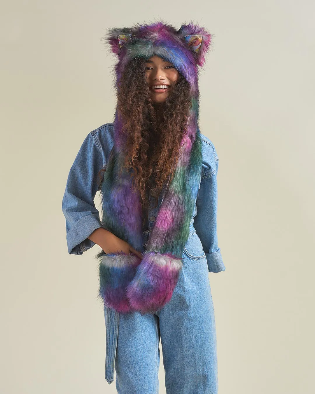 Artist Edition Lora Zombie Catzilla Faux Fur Hood | Women's