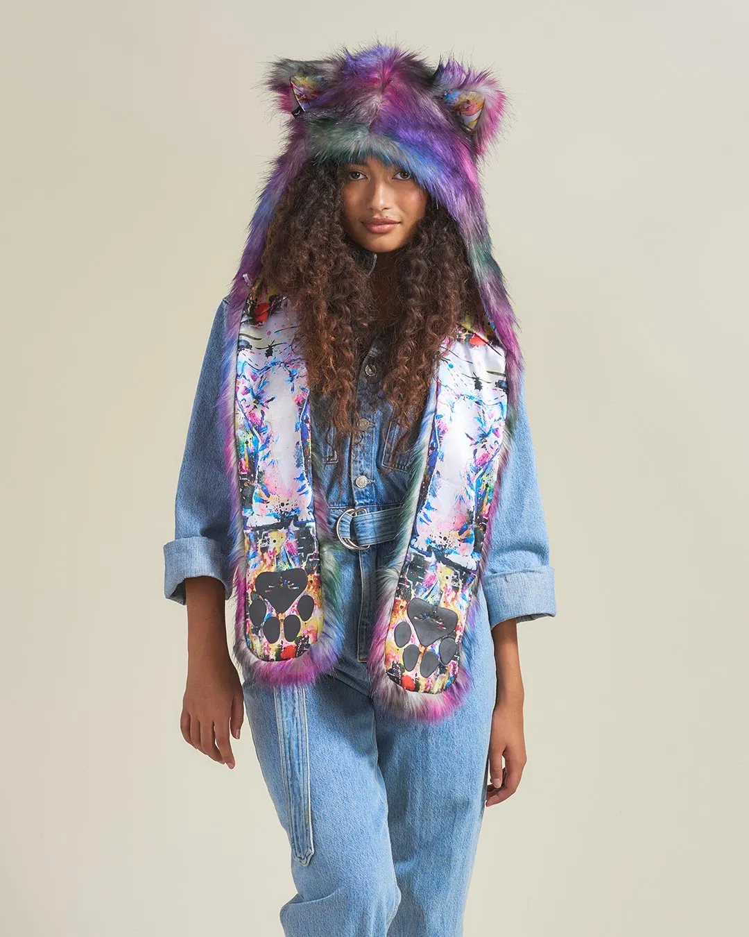 Artist Edition Lora Zombie Catzilla Faux Fur Hood | Women's
