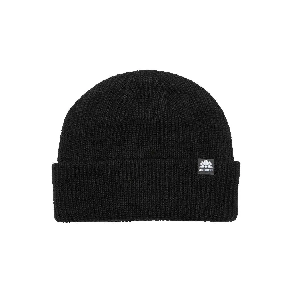 Autumn Simple Beanie - Black