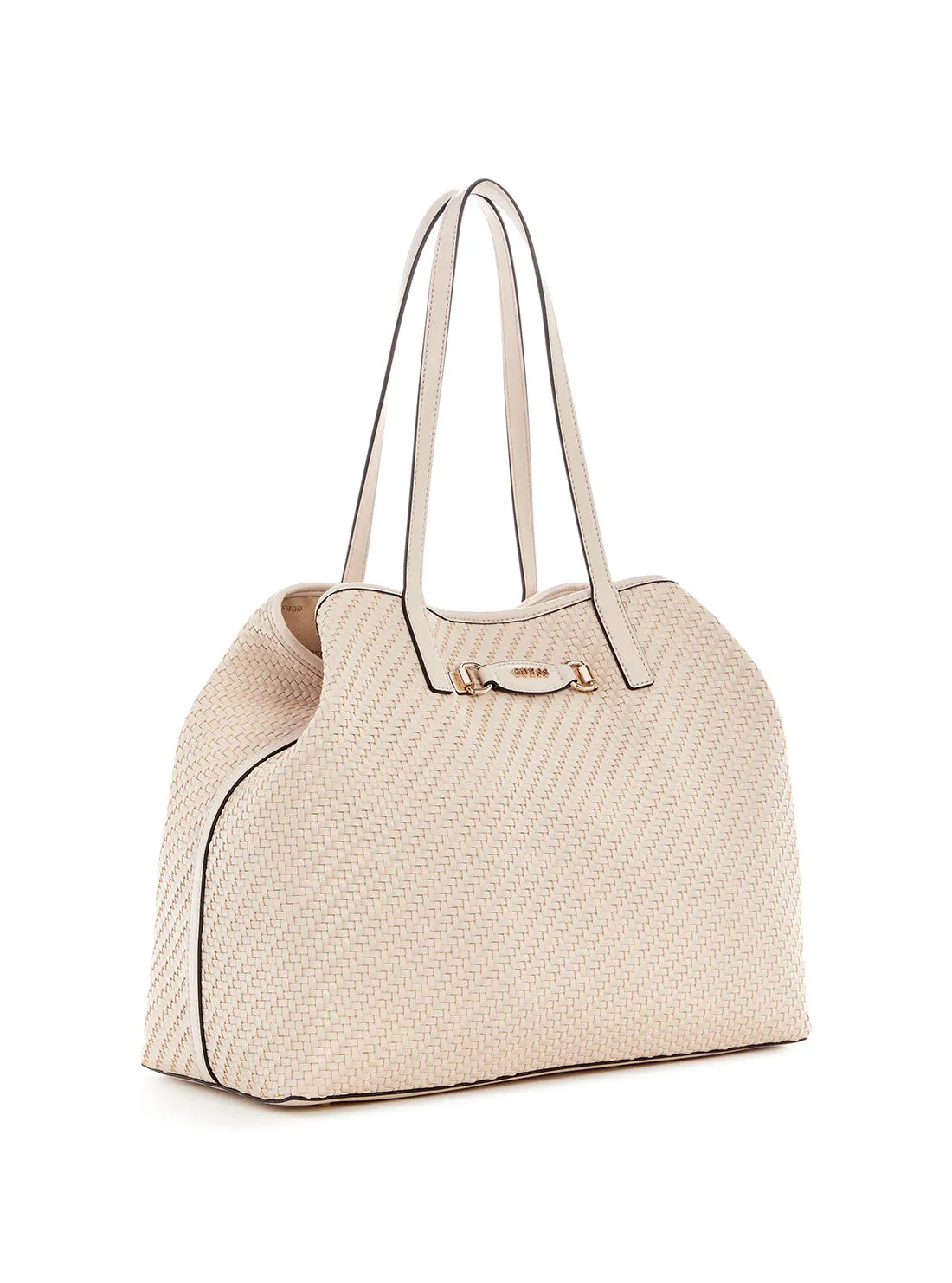 Beige Vikky 2 Tote Bag