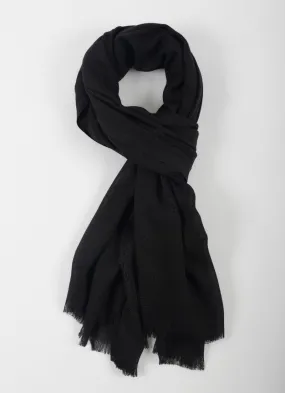 Black Cotton Soft scarf
