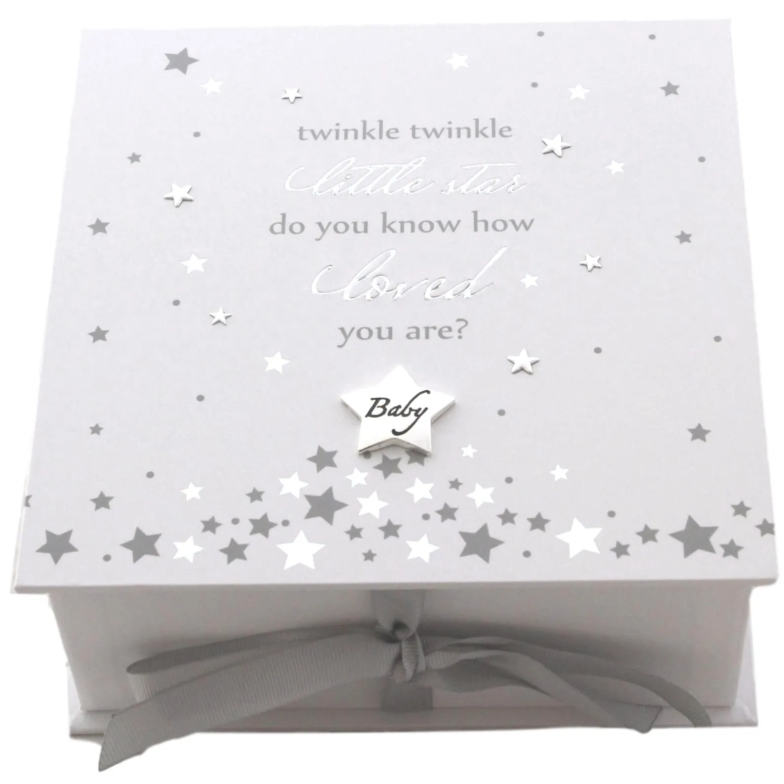 Bobbles Packed Keepsake Box for a Baby Boy