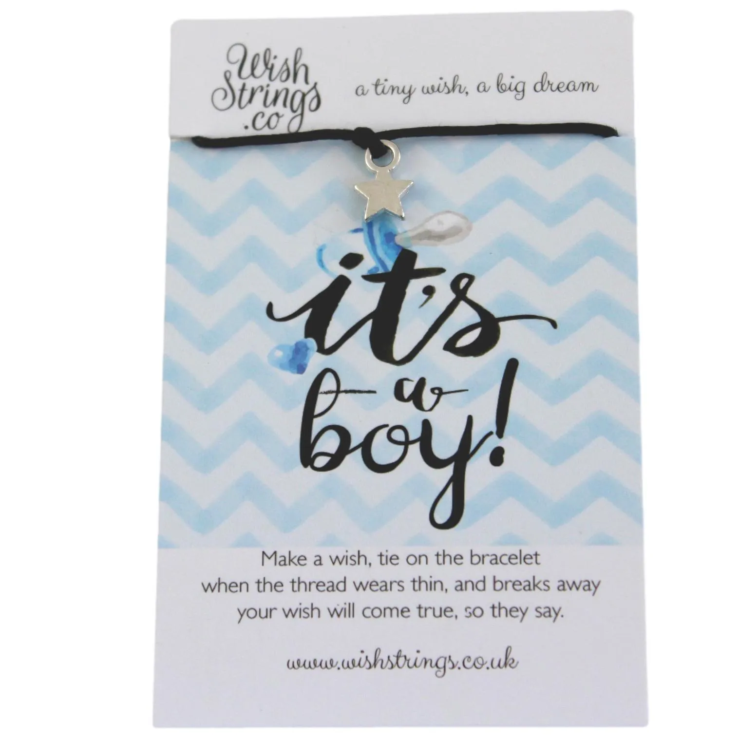 Bobbles Packed Keepsake Box for a Baby Boy