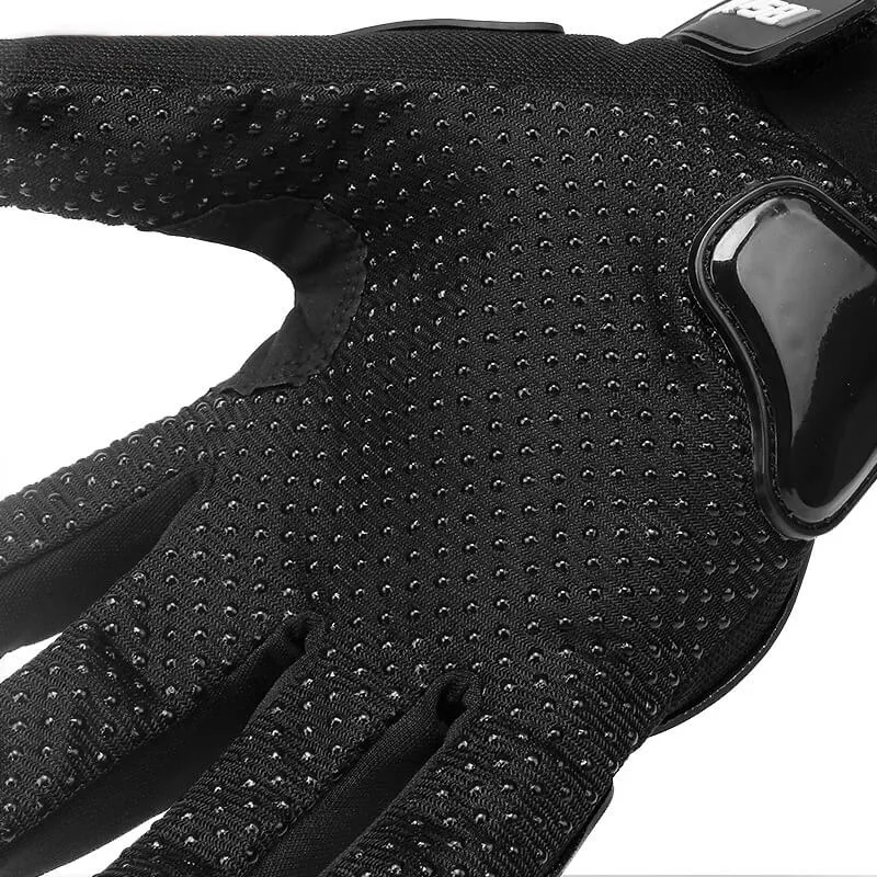 Breathable Touch Screen Polyester Biker Gloves