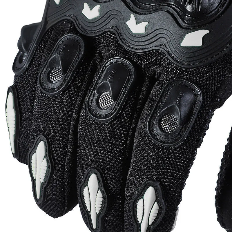 Breathable Touch Screen Polyester Biker Gloves