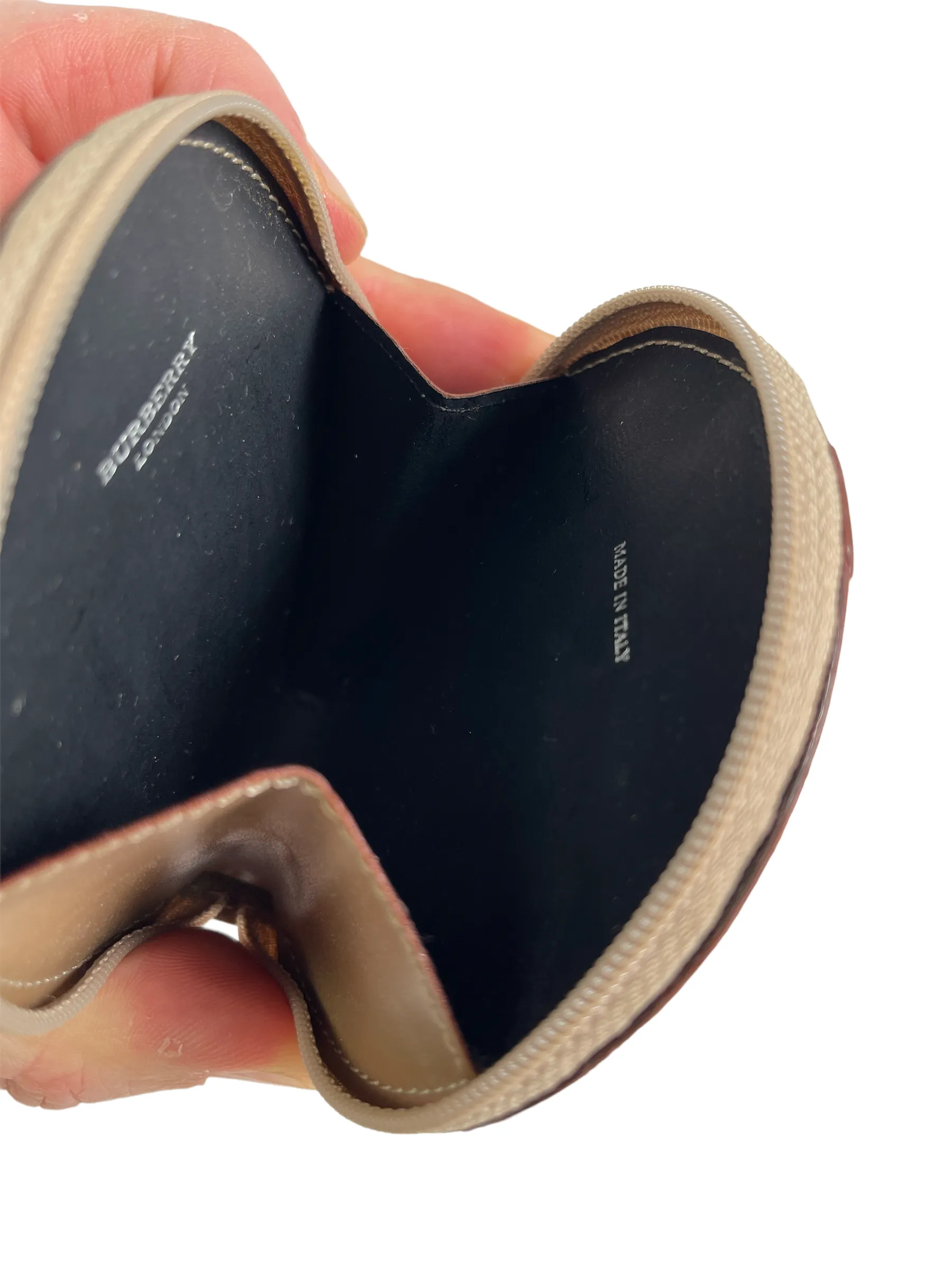 Burberry Pink Nova Check Coin Purse