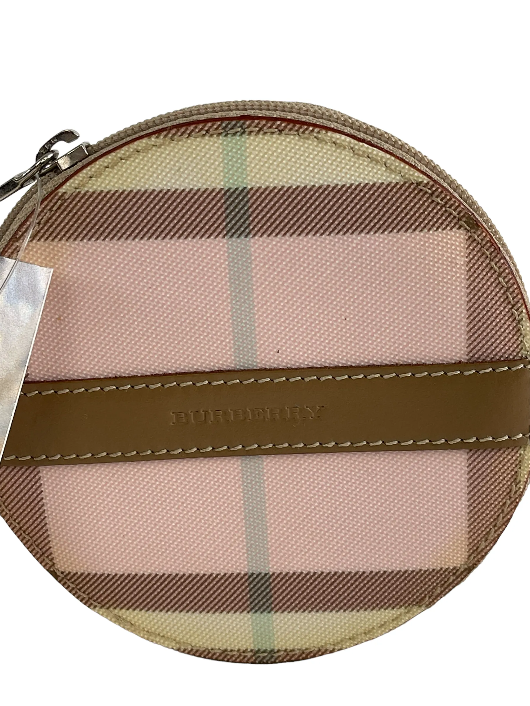 Burberry Pink Nova Check Coin Purse