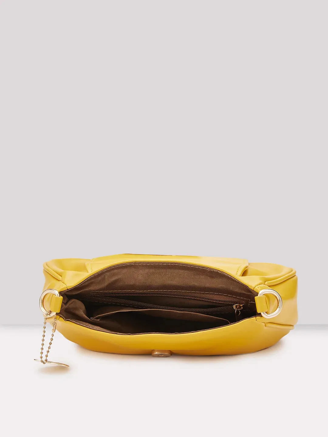 Caprese Yulla Satchel Medium Pastel Yellow