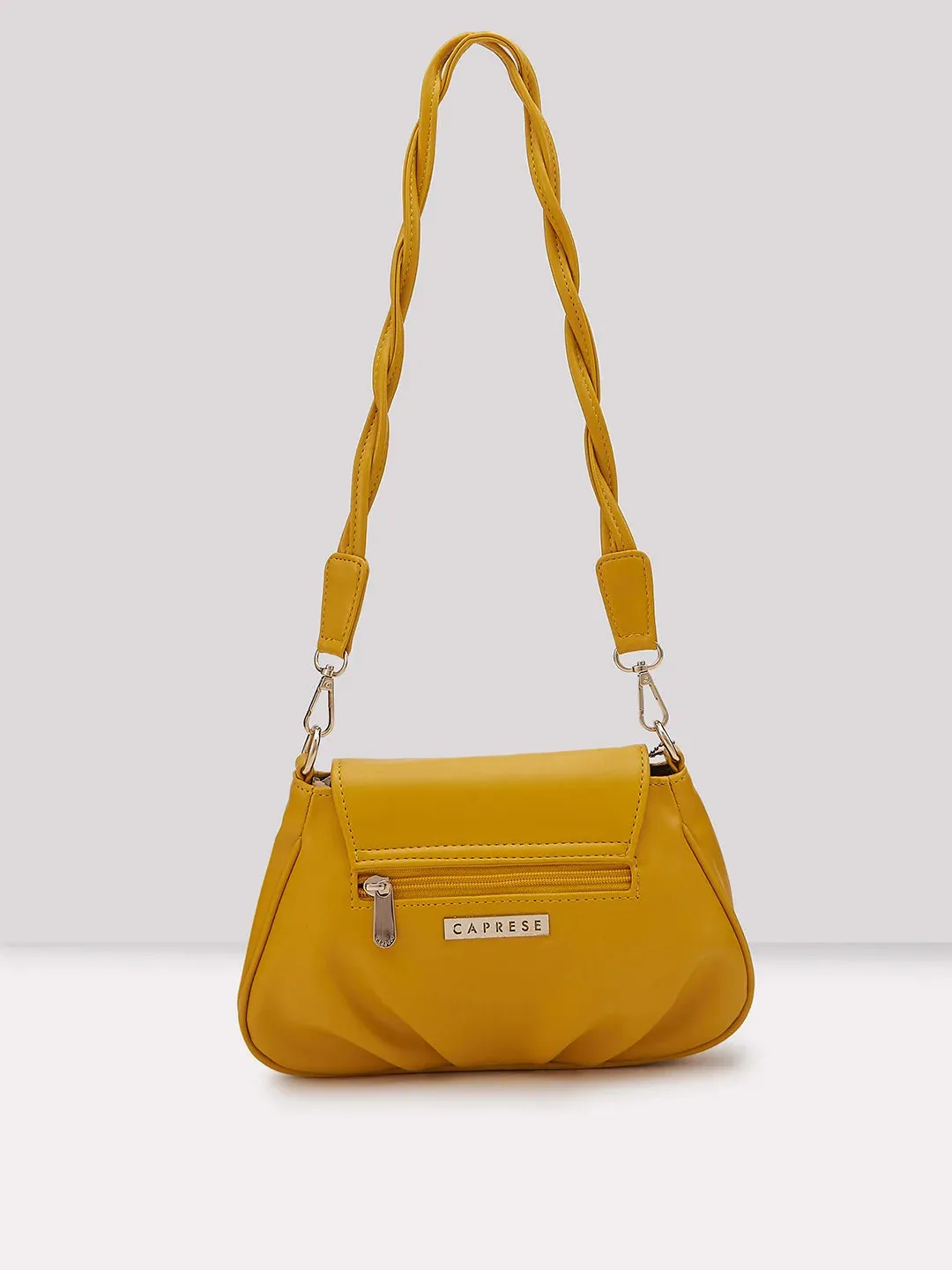 Caprese Yulla Satchel Medium Pastel Yellow