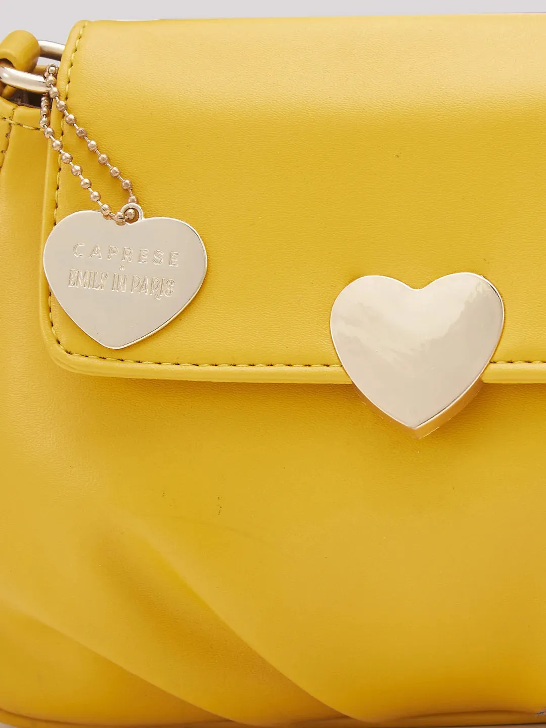 Caprese Yulla Satchel Medium Pastel Yellow