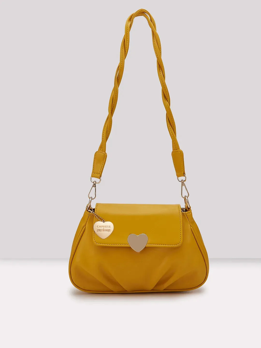 Caprese Yulla Satchel Medium Pastel Yellow