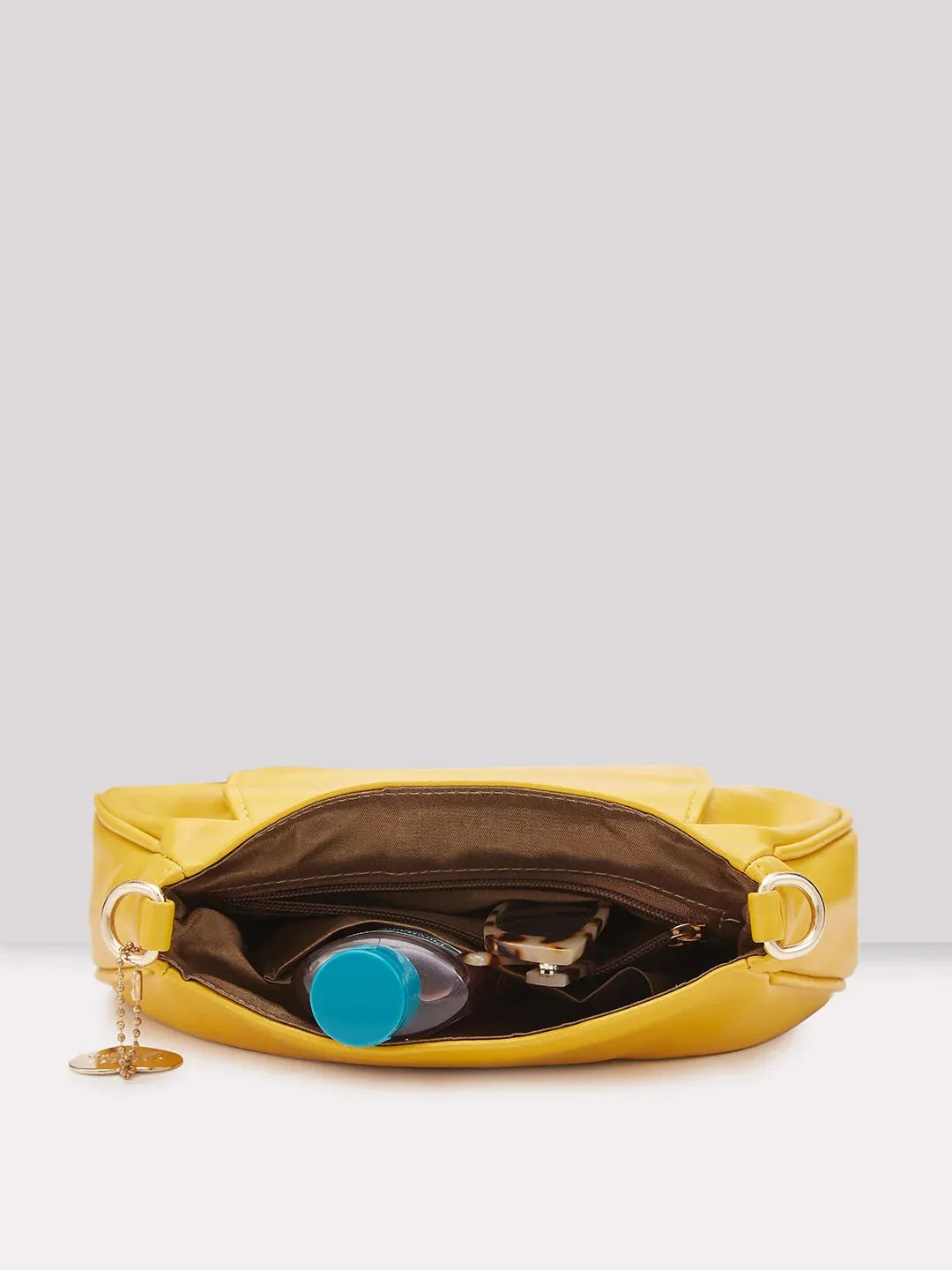 Caprese Yulla Satchel Medium Pastel Yellow