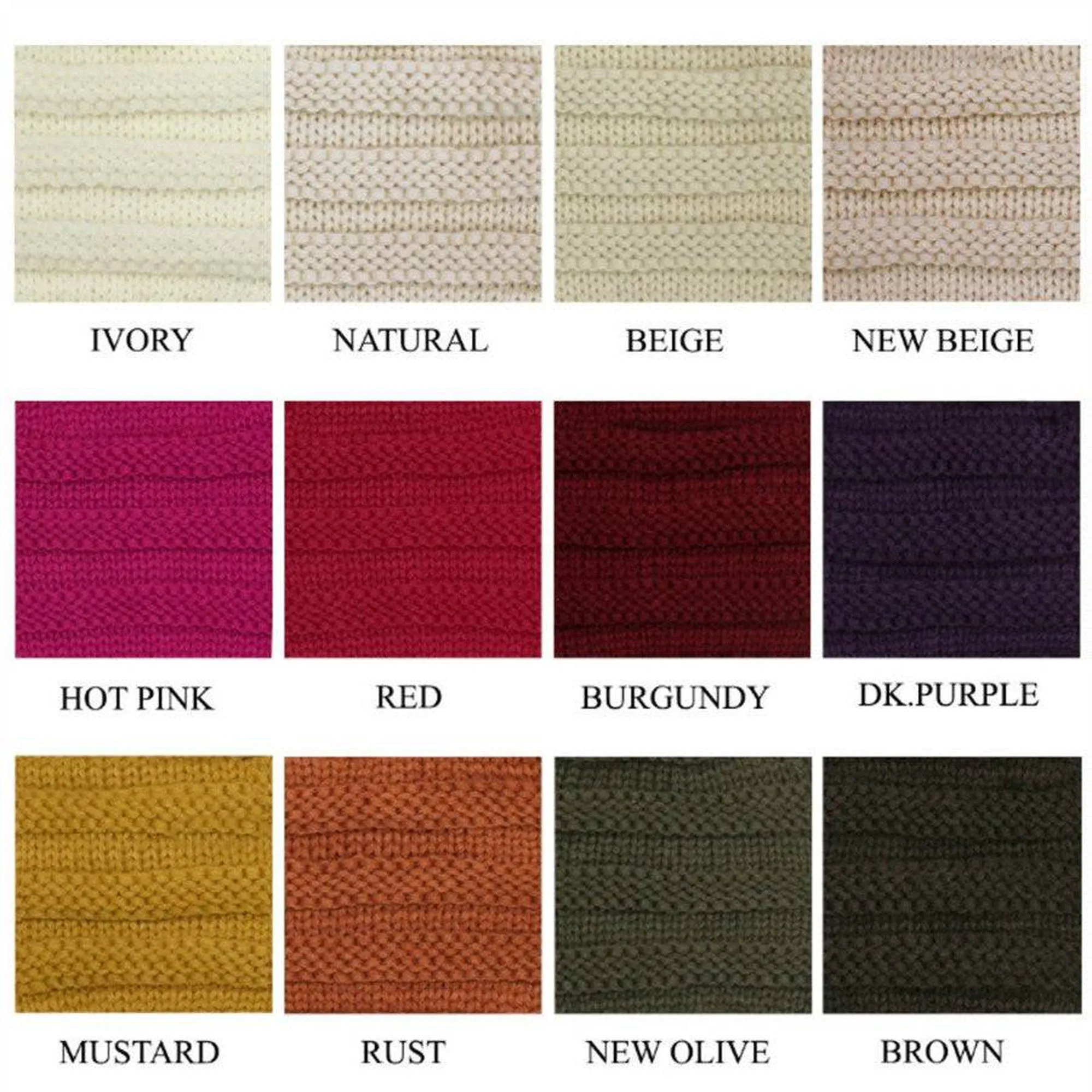 CC Slouchy Yarn Pom Beanie
