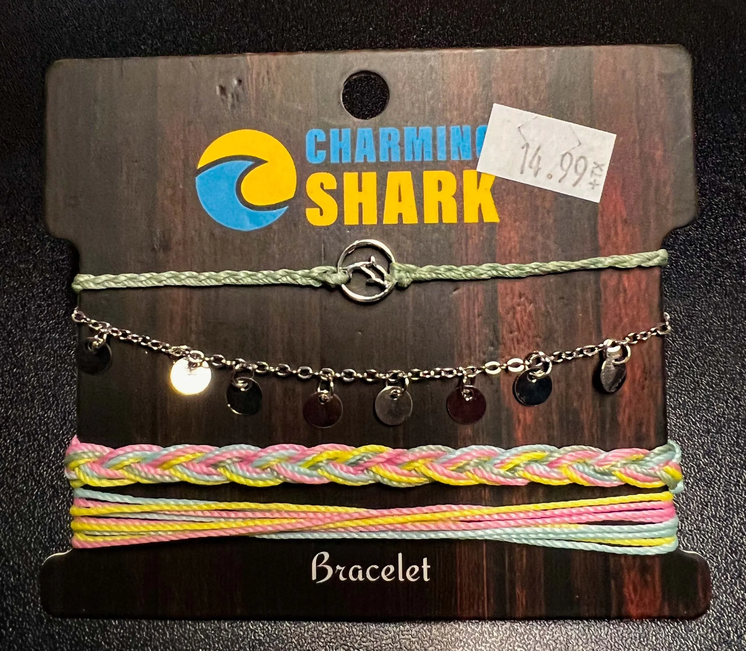 Charming Shark Ocean Life Stack Bracelet