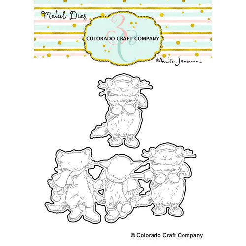 Colorado Craft Company - Dies - Kittens & Mittens