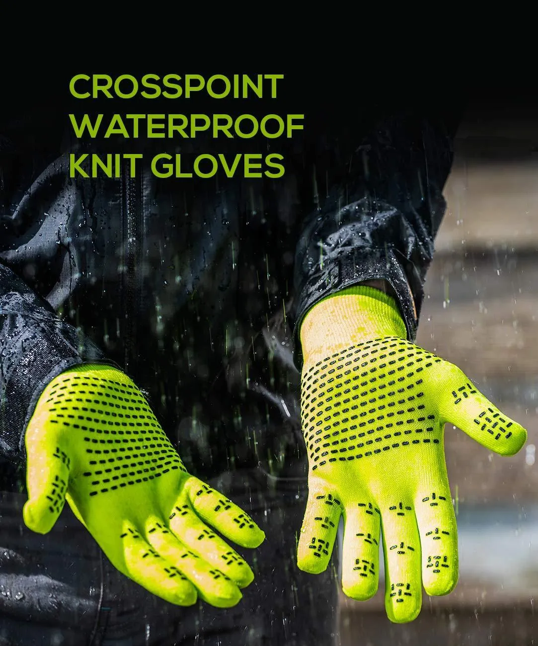 Cross Point Knit Waterproof Gloves