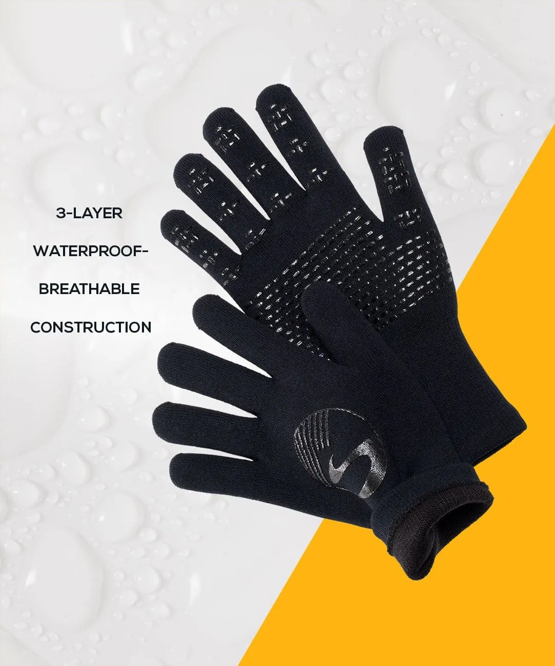 Cross Point Knit Waterproof Gloves