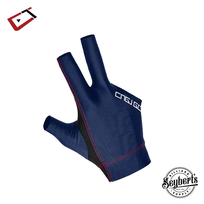 Cuetec Axis Billiard Gloves- Navy