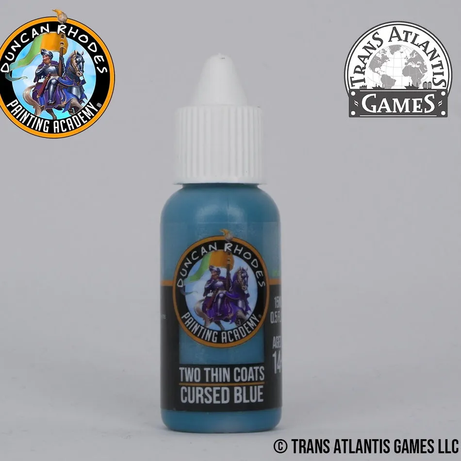 Cursed Blue - Two Thin Coats