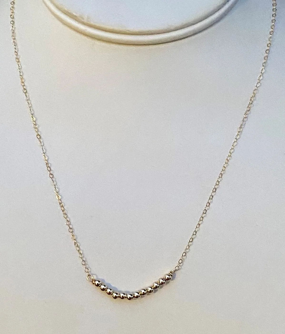 Dainty Gold Necklaces with Shaped Pendants