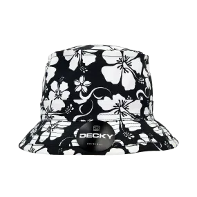 Decky 454 - Structured Floral Fisherman's Hat - CASE Pricing