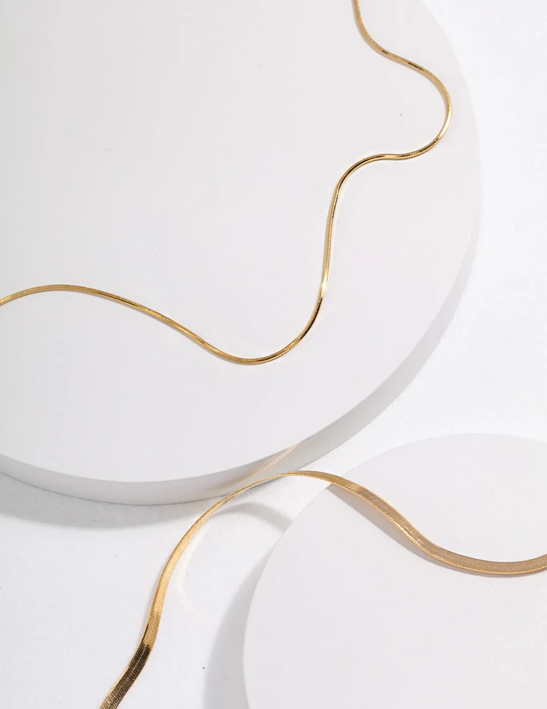 Delicate Gold Strand Necklace