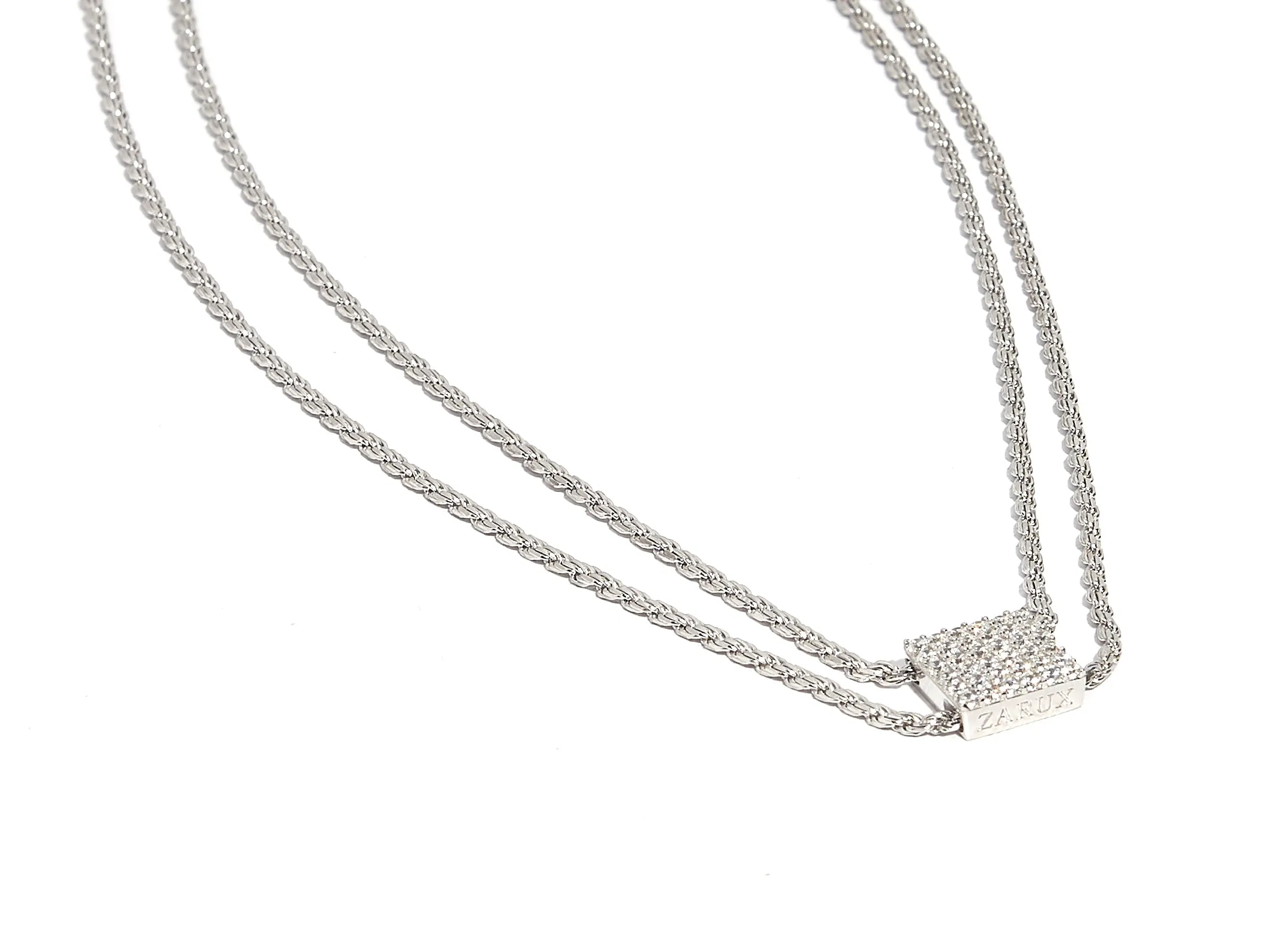 Delicate Square Necklace