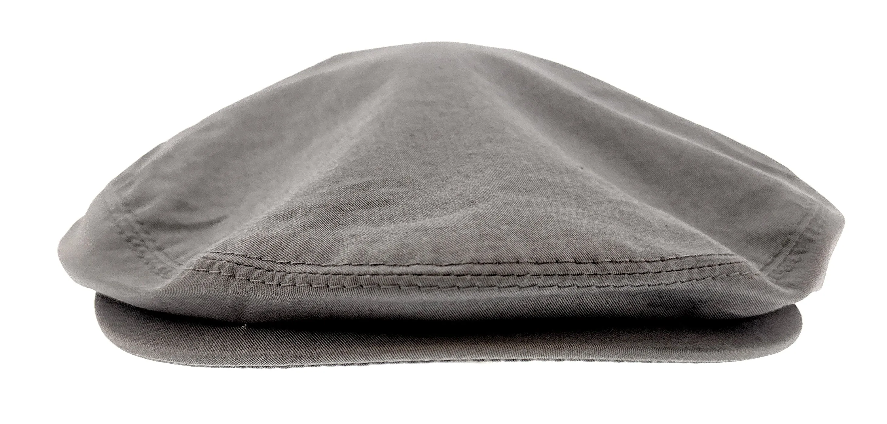 Dolce & Gabbana Slate Grey  CottonTextured Vintage Flat Cap-