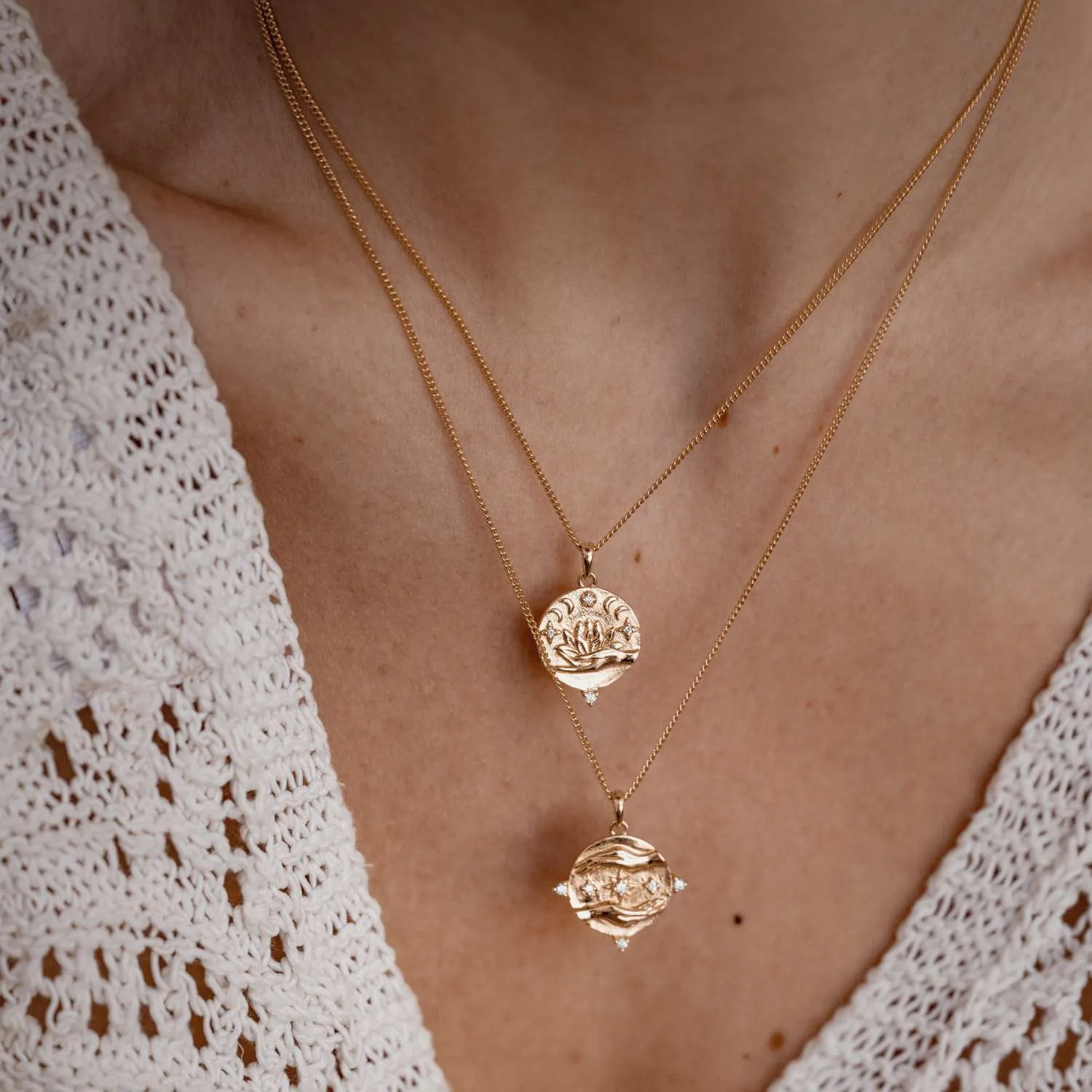 Faith Pendant Necklace Sterling Silver
