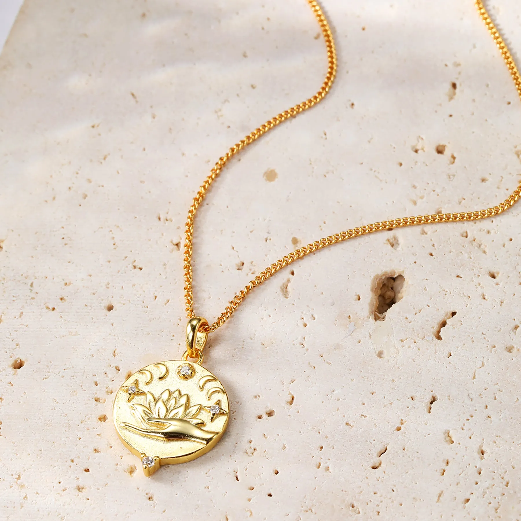 Faith Pendant Necklace Sterling Silver