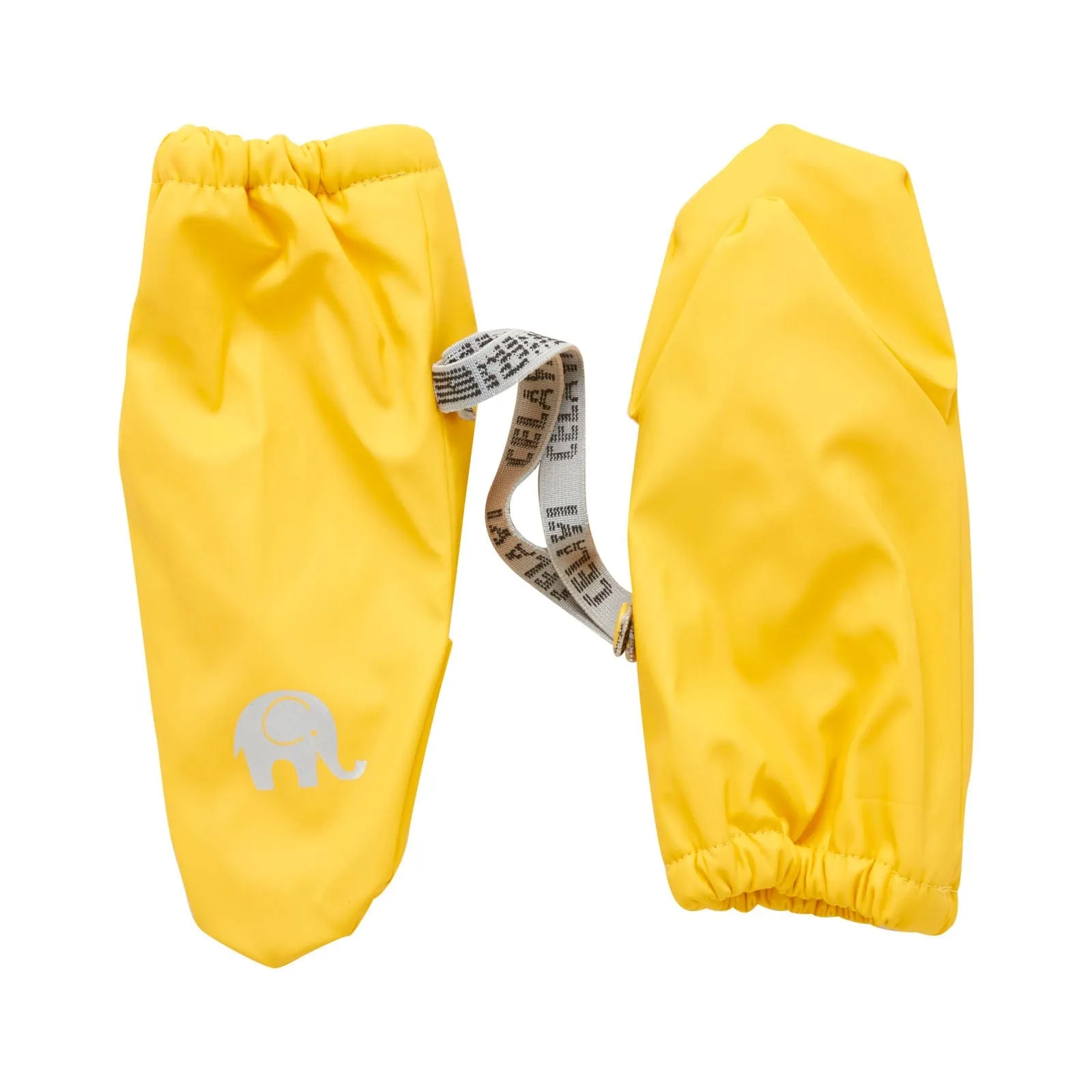 Fleece Lined Waterproof Over Mittens: Yellow