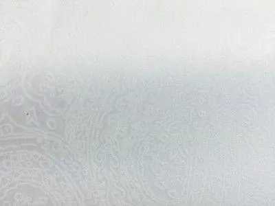Floral Paisley Pastel white lacquer Print Fabric 100% Cotton 44" Wide  M527 Mtex