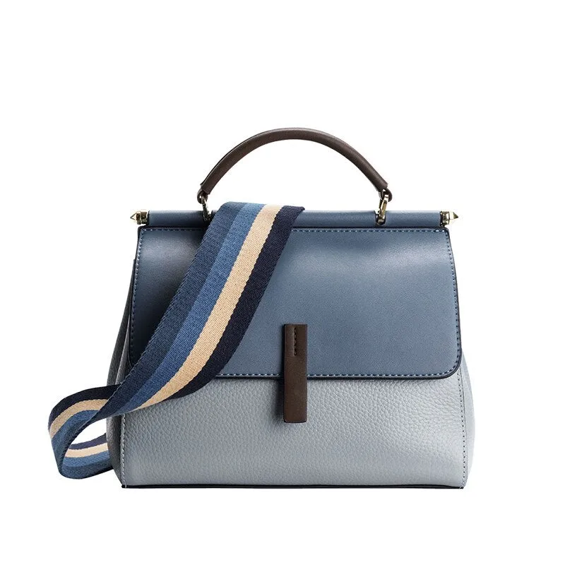 FOXER Genuine Leather Women Handbag Office Women Commuter Tote Lady Shoulder Bag Large Capacity Crossbody Purse Bags
