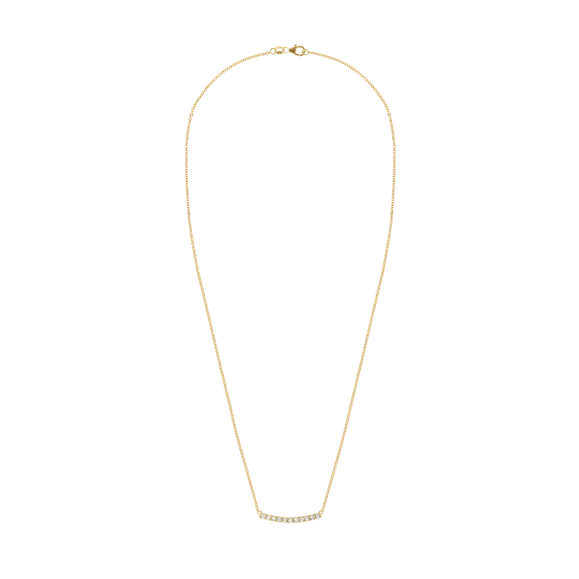 Full Cut Gemstone Necklace