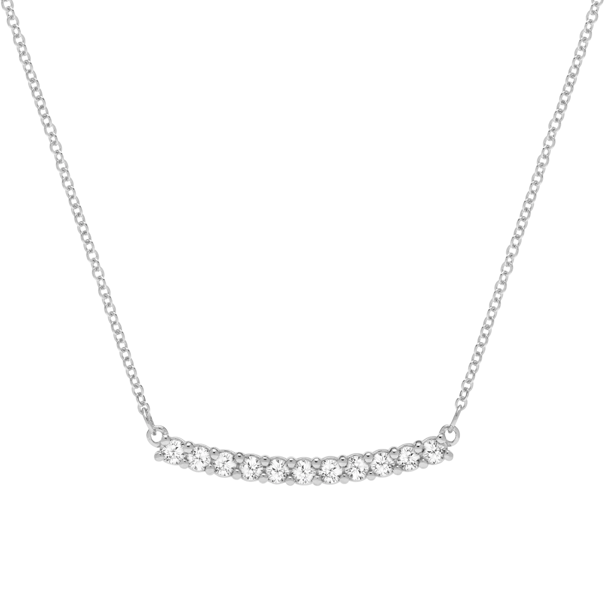 Full Cut Gemstone Necklace