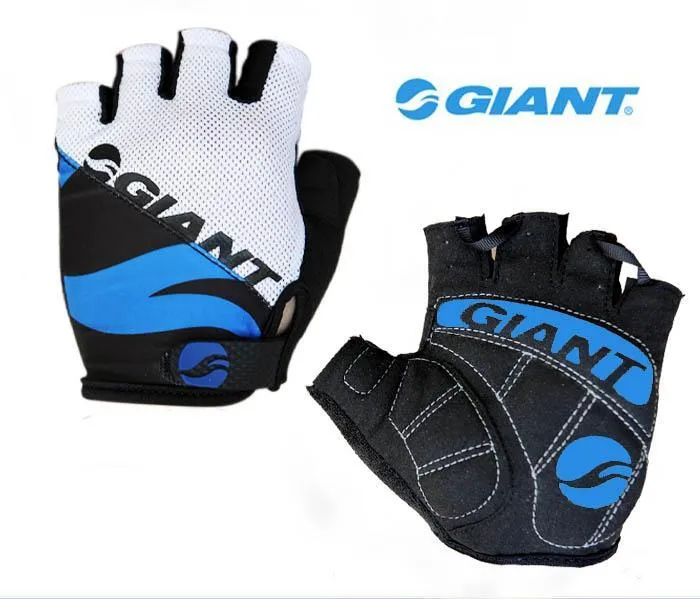 Giant Cycling Anti-slip Anti-sweat Men Women Half Finger Gloves Breathable