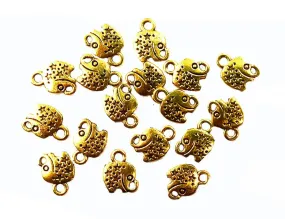 Golden Elephant Designer Charms