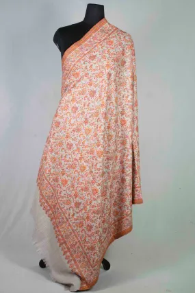 Grey Colour Designer Shawl With Beautifully Highlighted With Paisley pattern A Sure to Give You Warm Look.