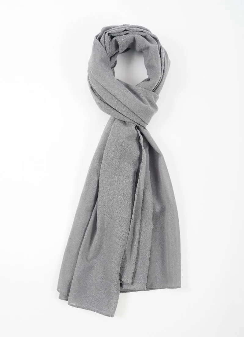 Grey Georgette Soft scarf