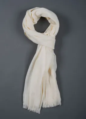 Ivory Cotton Soft scarf