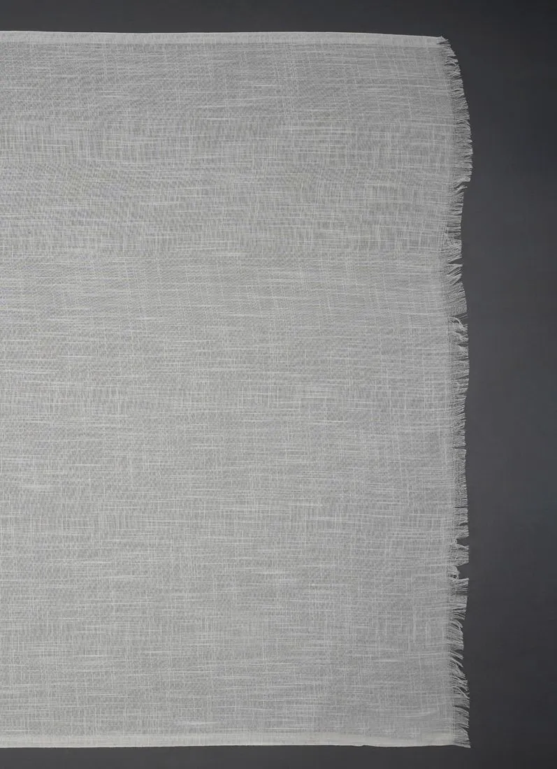 Ivory Cotton Soft scarf