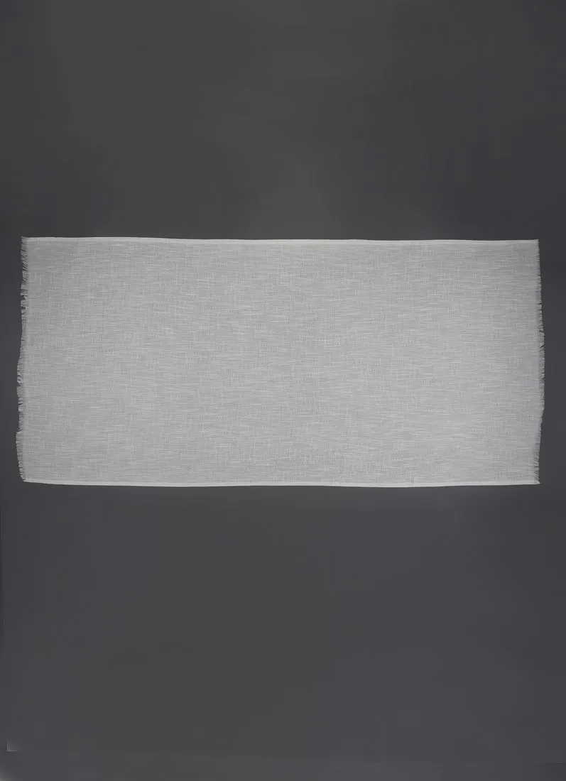 Ivory Cotton Soft scarf