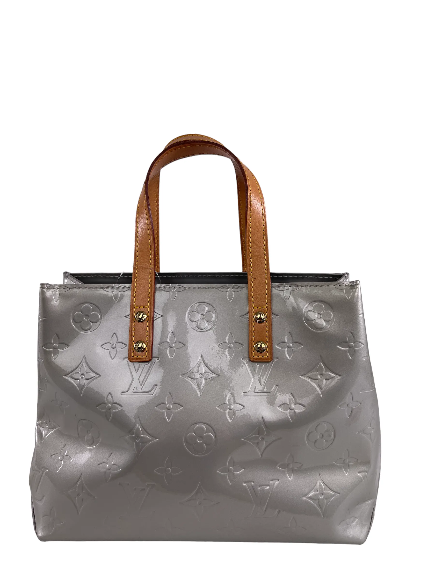 Louis Vuitton Baby Blue Monogram Vernis Leather "Sutton" Tote