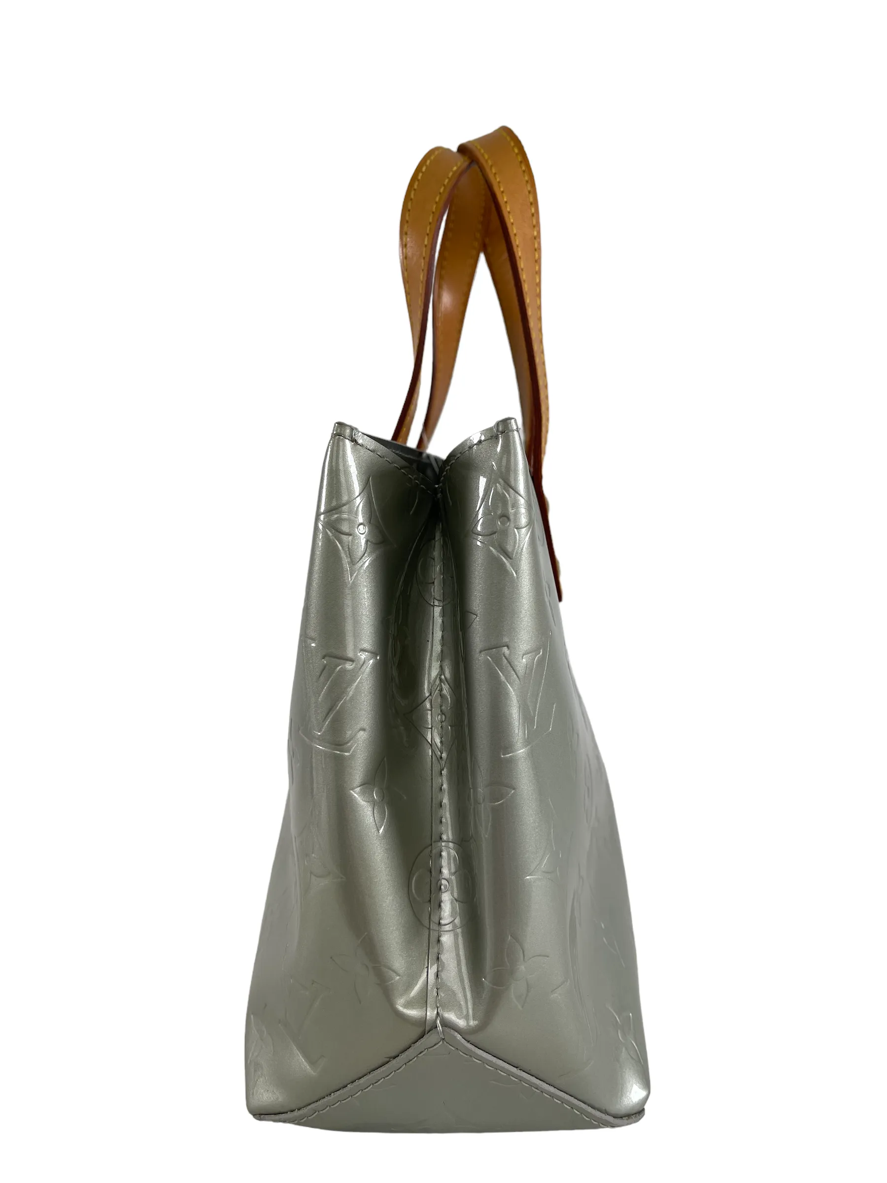 Louis Vuitton Baby Blue Monogram Vernis Leather "Sutton" Tote
