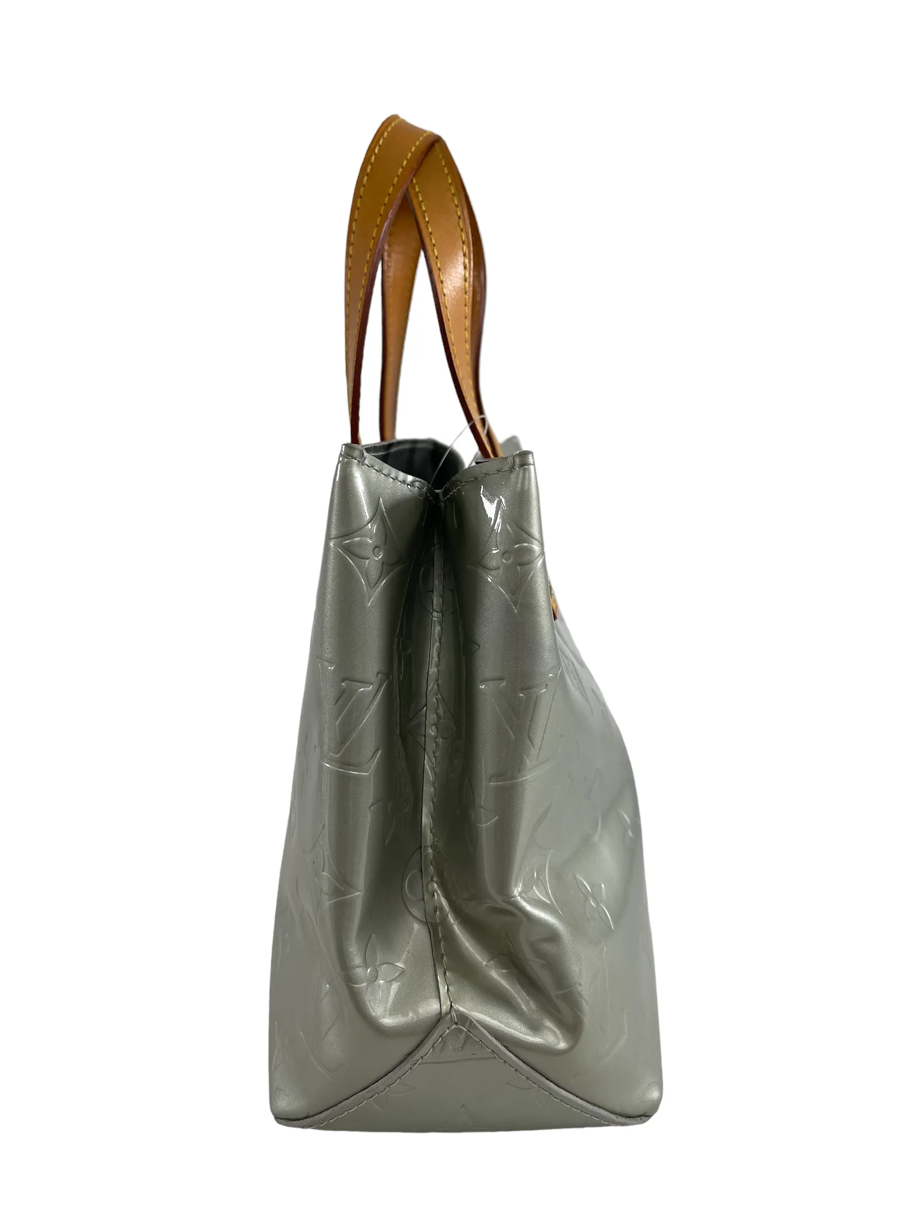 Louis Vuitton Baby Blue Monogram Vernis Leather "Sutton" Tote