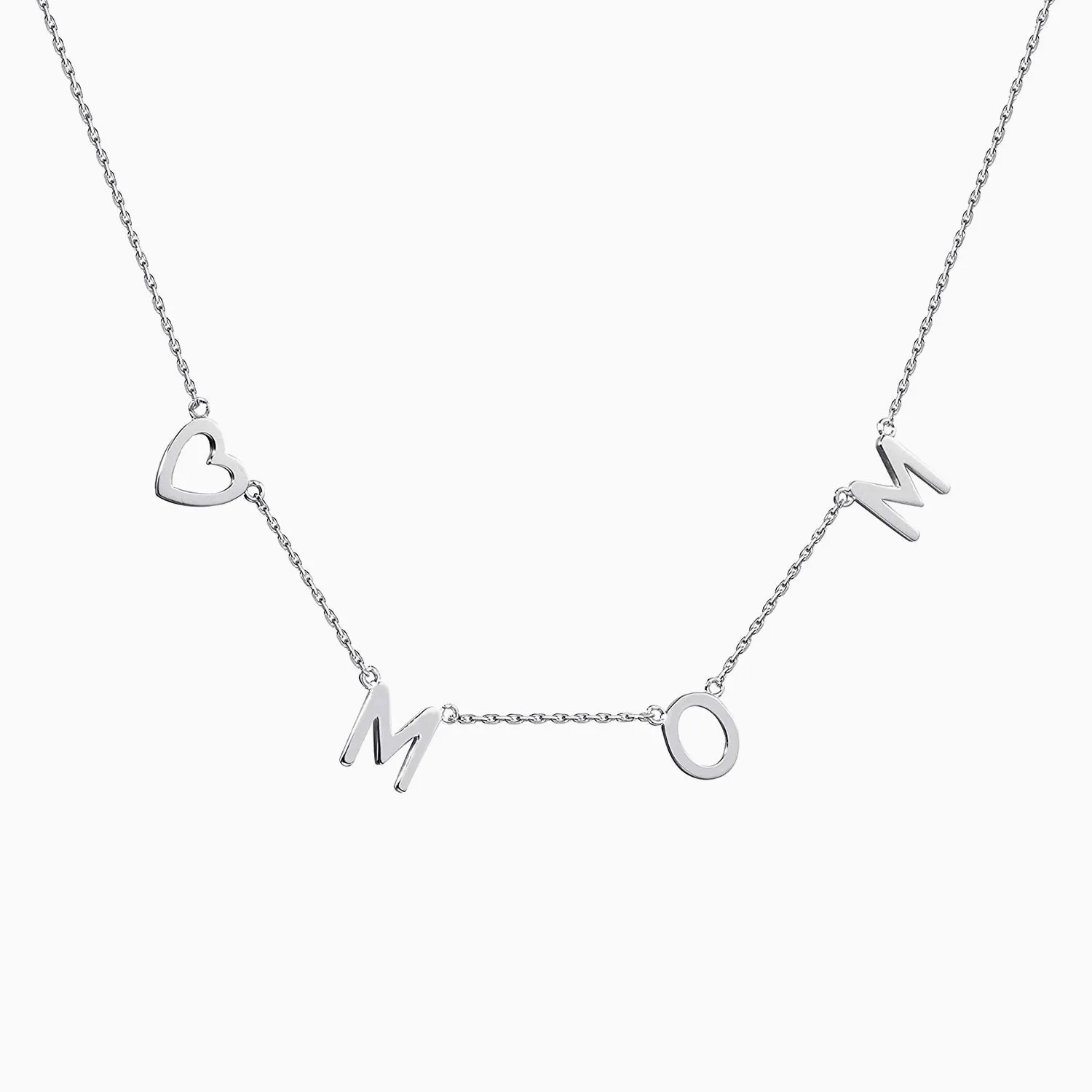Love Mom Necklace
