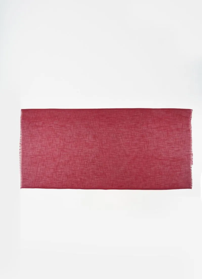 Maroon Cotton Soft scarf